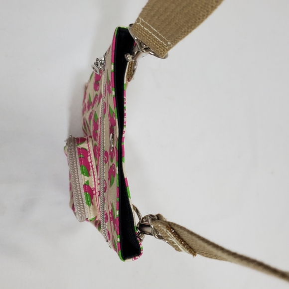 Birds Crossbody Handbag Purse Sm Canvas Wabisuke - Picture 7 of 11